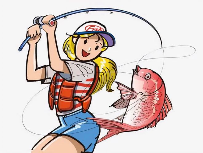 盘点国内外的钓鱼女网红，颜值高，风格各异，你喜欢哪个？-坠落鱼