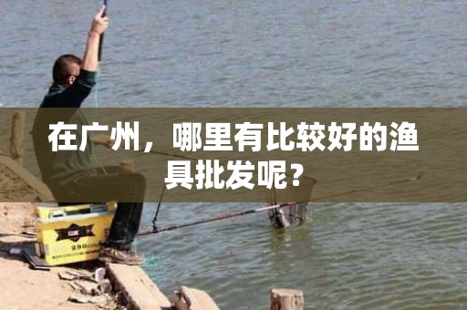 在广州，哪里有比较好的渔具批发呢？-坠落鱼